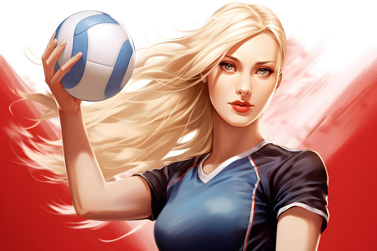 Fantasy Volleyball Sports with Realmscrolls